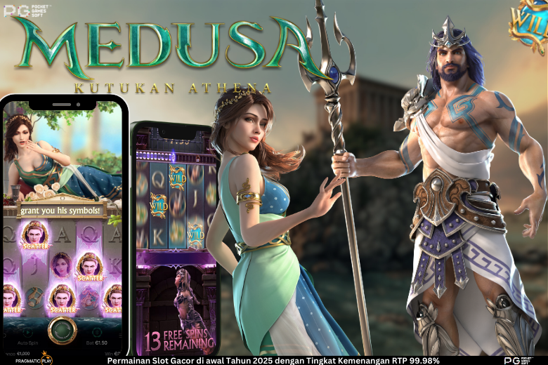 Slot Medusa: Kutukan Athena Keindahan yang Berubah Jadi Ular